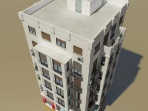 3d models building collection 21  24 3D Model
