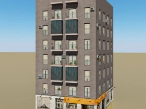 3d models building collection 21  24 3D Model