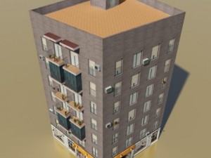 3d models building collection 21  24 3D Model