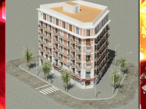 3d models building collection 21  24 3D Model