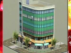 3d models building collection 21  24 3D Model