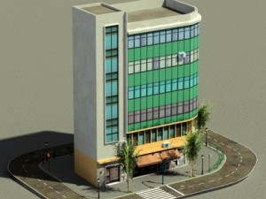 3d models building collection 21  24 3D Model