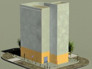 3d models building collection 21  24 3D Model