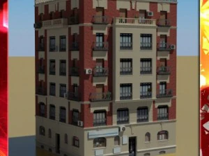 3d models building collection 25  28 3D Model