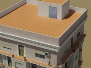 Koleksi bangunan model 3d 29 32 Model 3D