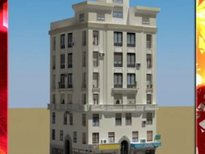 Koleksi bangunan model 3d 29 32 Model 3D