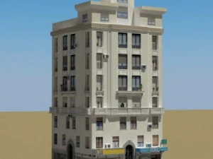 Koleksi bangunan model 3d 29 32 Model 3D