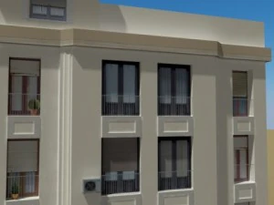 Koleksi bangunan model 3d 29 32 Model 3D