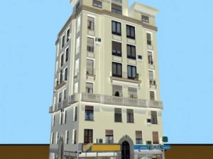 Koleksi bangunan model 3d 29 32 Model 3D