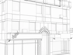 Koleksi bangunan model 3d 29 32 Model 3D