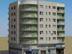 Koleksi bangunan model 3d 29 32 Model 3D