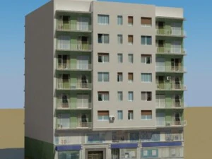 Koleksi bangunan model 3d 29 32 Model 3D