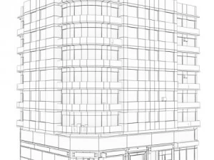 Koleksi bangunan model 3d 29 32 Model 3D