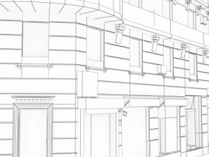 Koleksi bangunan model 3d 29 32 Model 3D