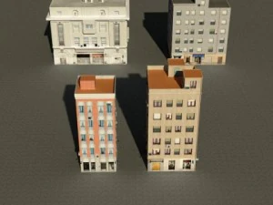 3d models building collection 41  44 3D Model