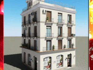 3d models building collection 45  48 3D Model
