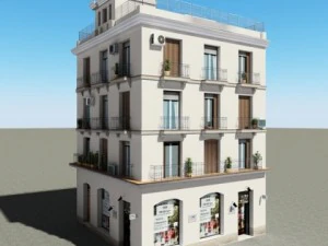 3d models building collection 45  48 3D Model