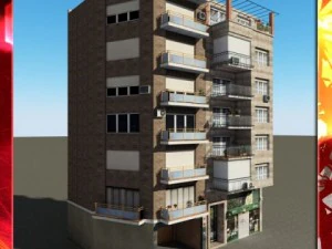 3d models building collection 45  48 3D Model