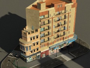 3d models building collection 49  52 3D मॉडल