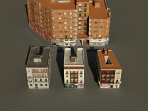 3d models building collection 53  56 3Dモデル