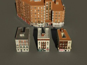 3d models building collection 53  56 3D Model