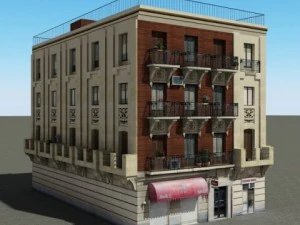 3d models building collection 53  56 3D Model