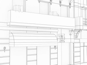 3d models building collection 53  56 3Dモデル