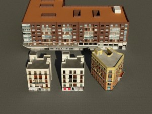 3d models building collection 57  60 3D Model