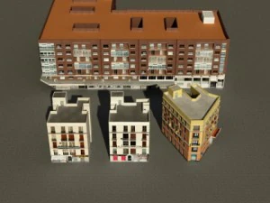 3d models building collection 57  60 3D Model