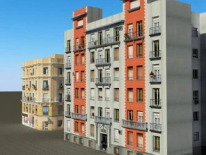 3d models building collection 65  68 3D Model