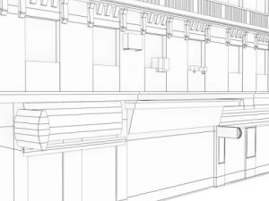 3d models building collection 65  68 3D Model