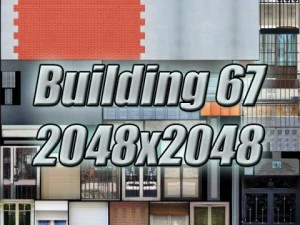 3d models building collection 65  68 3D Model