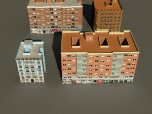 3d models building collection 69  72 3D Model