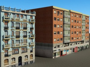 3d models building collection 69  72 3D Model