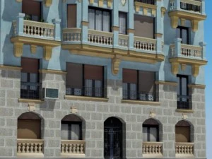 3d models building collection 69  72 3D Model