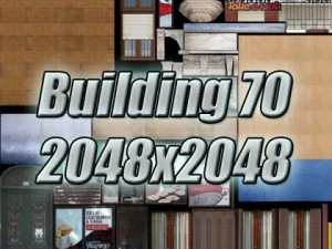 3d models building collection 69  72 3D Model