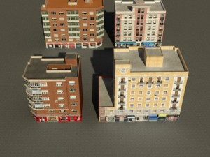 3d models building collection 73  76 3D Model