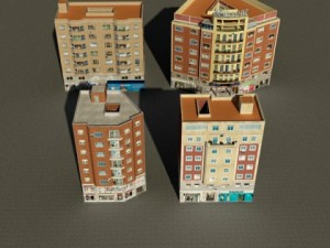 3d models building collection 77  80 3D Model