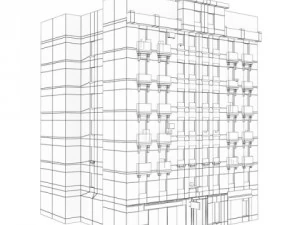 3d models building collection 85  88 3D Model