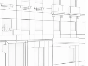 3d models building collection 85  88 3D Model