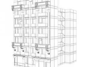 3d models building collection 85  88 3D Model