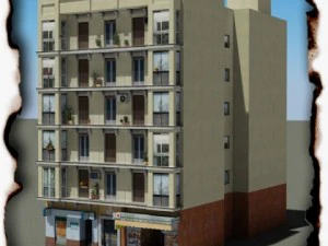 3d models building collection 8992 3D Model