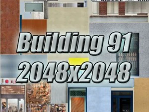 3d models building collection 8992 3D Model