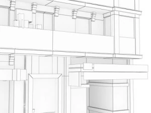 3d models building collection 8992 3D Model