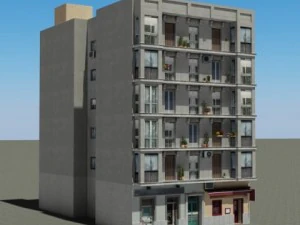 3d models building collection 8992 3D Model