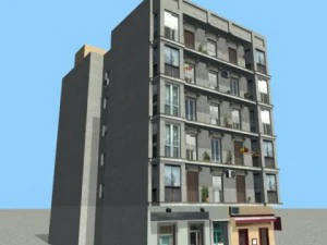 3d models building collection 8992 3D Model