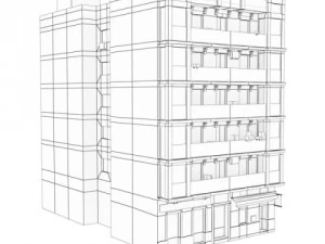 3d models building collection 8992 3D Model