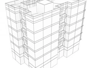 3d models building collection 8992 3D Model