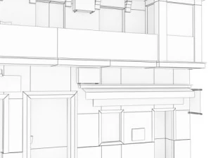 3d models building collection 8992 3D Model