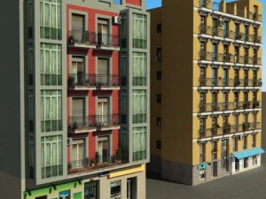 3d models building collection 93  96 3D Model